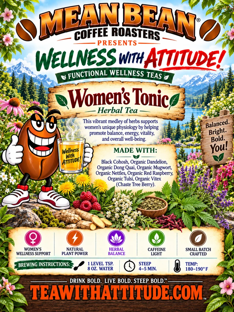 Zen Spa Wellness WOMEN'S TONIC Herbal Decaf