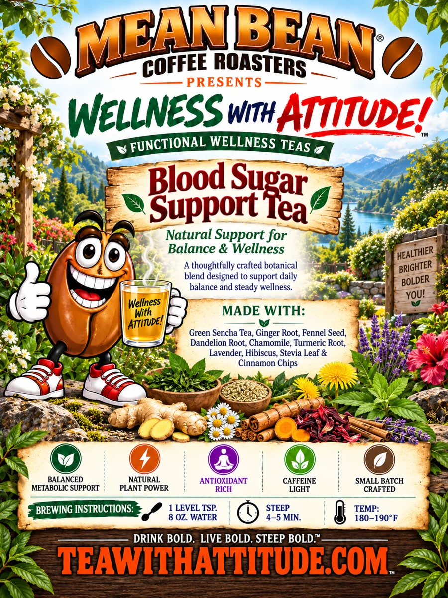 Zen Spa Teas ADRENAL TONIC Herbal Decaf