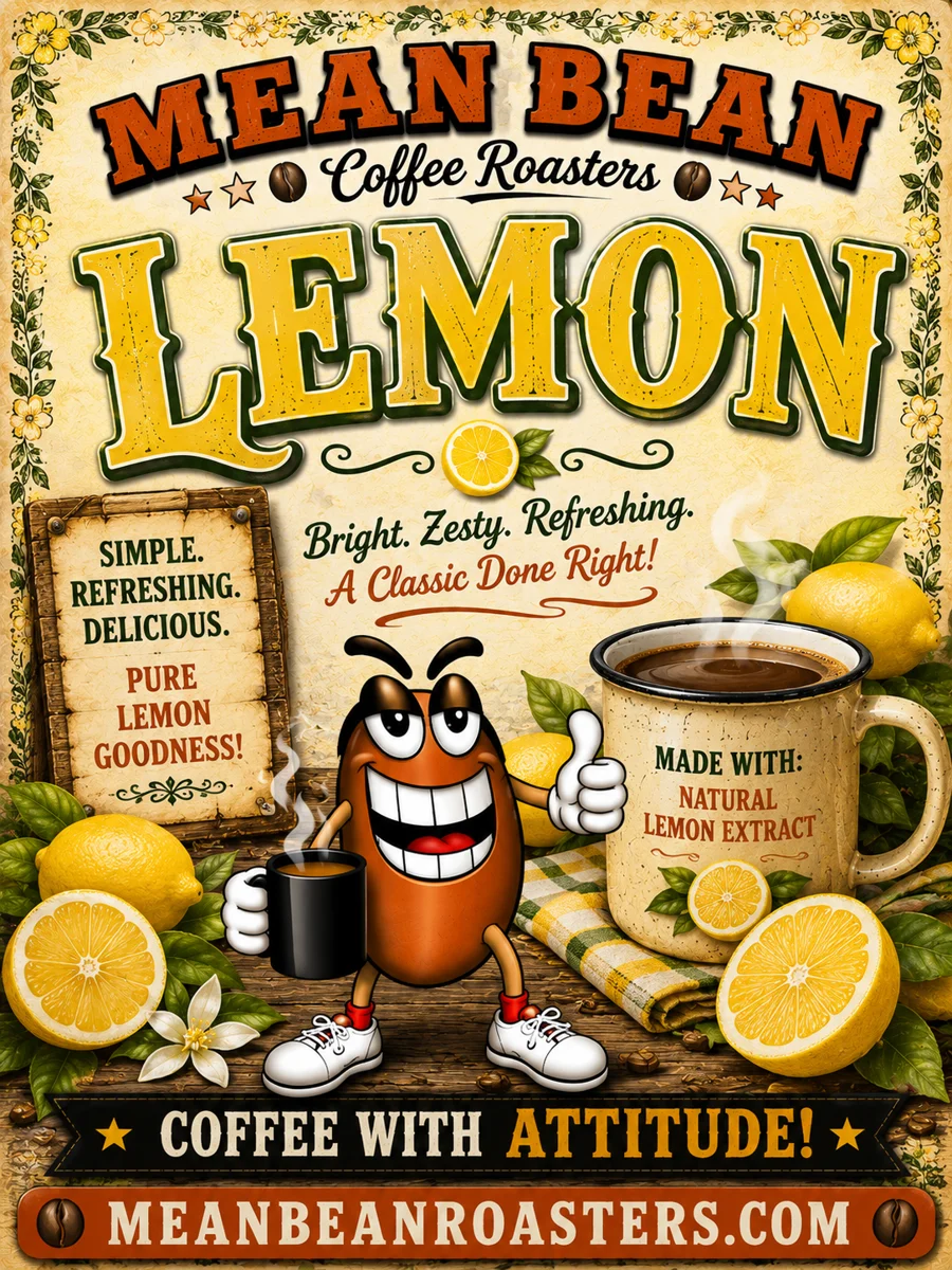 Lemon - Mean Bean Flavored Coffee from Mean Bean Coffee Roasters