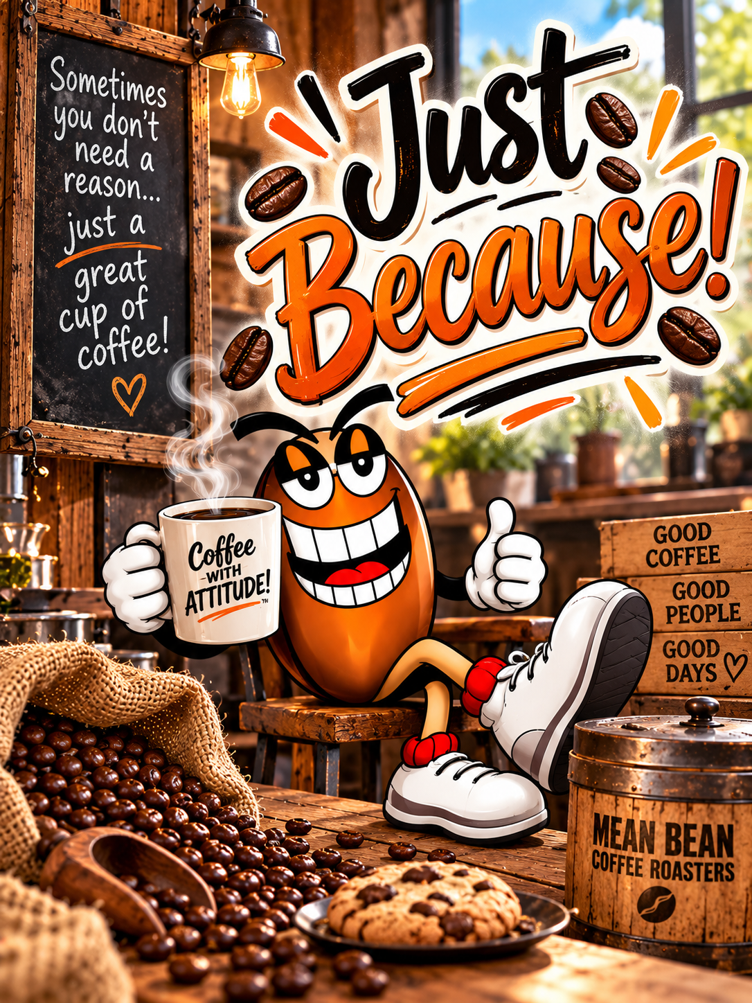 Just Because design
