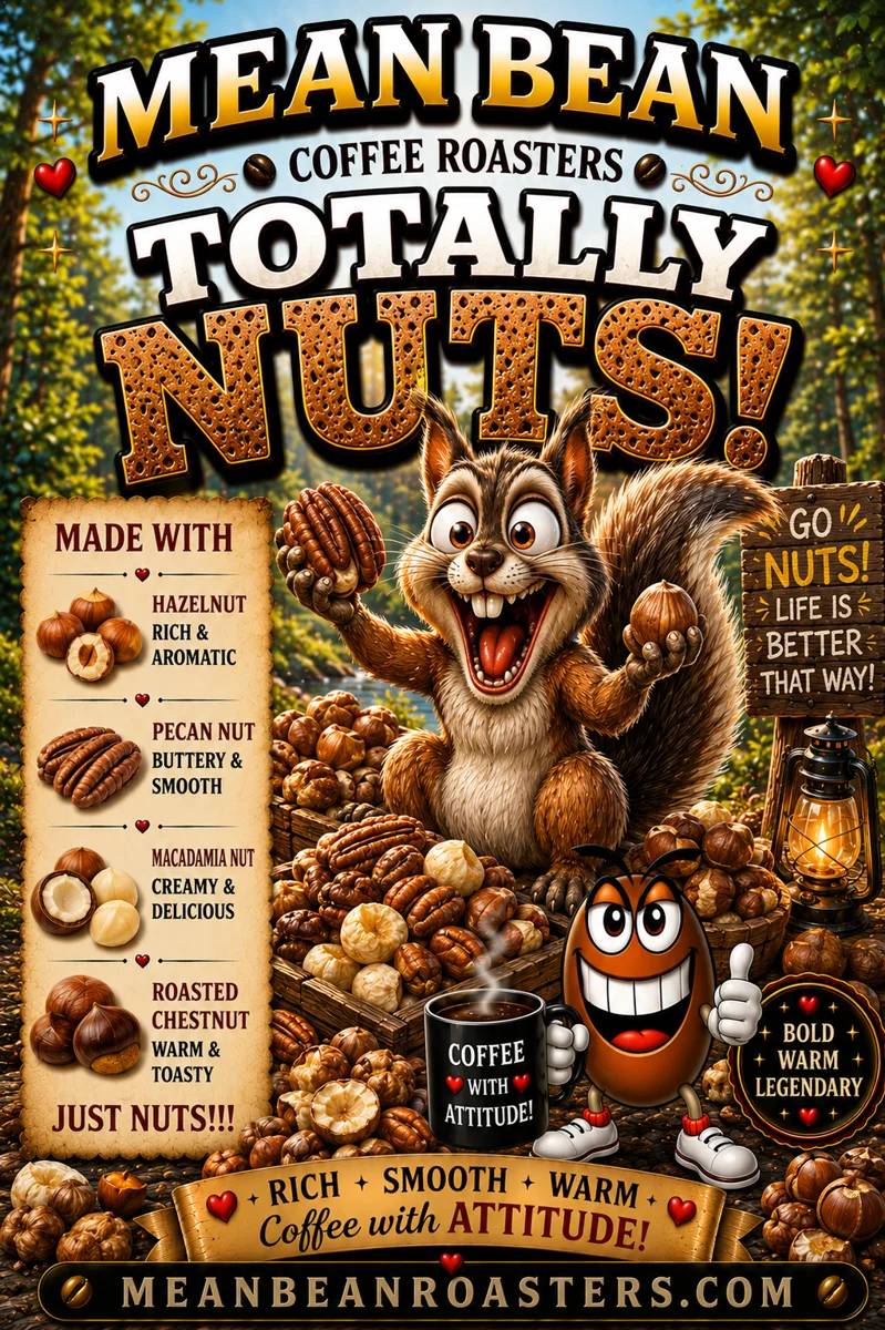 Totally Nuts! - Mean Bean Flavored Coffee from Mean Bean Coffee Roasters