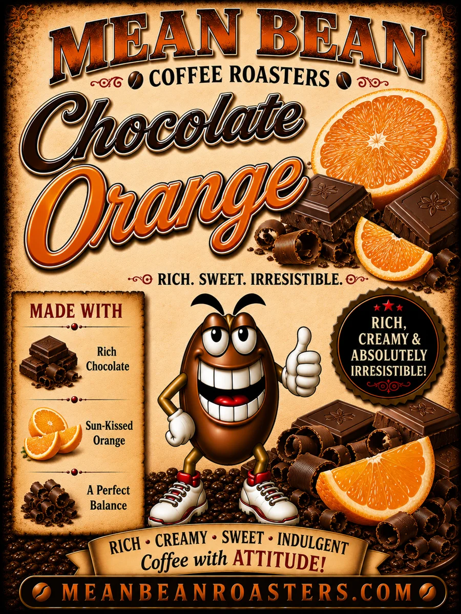 Chocolate Orange Flavored Coffee