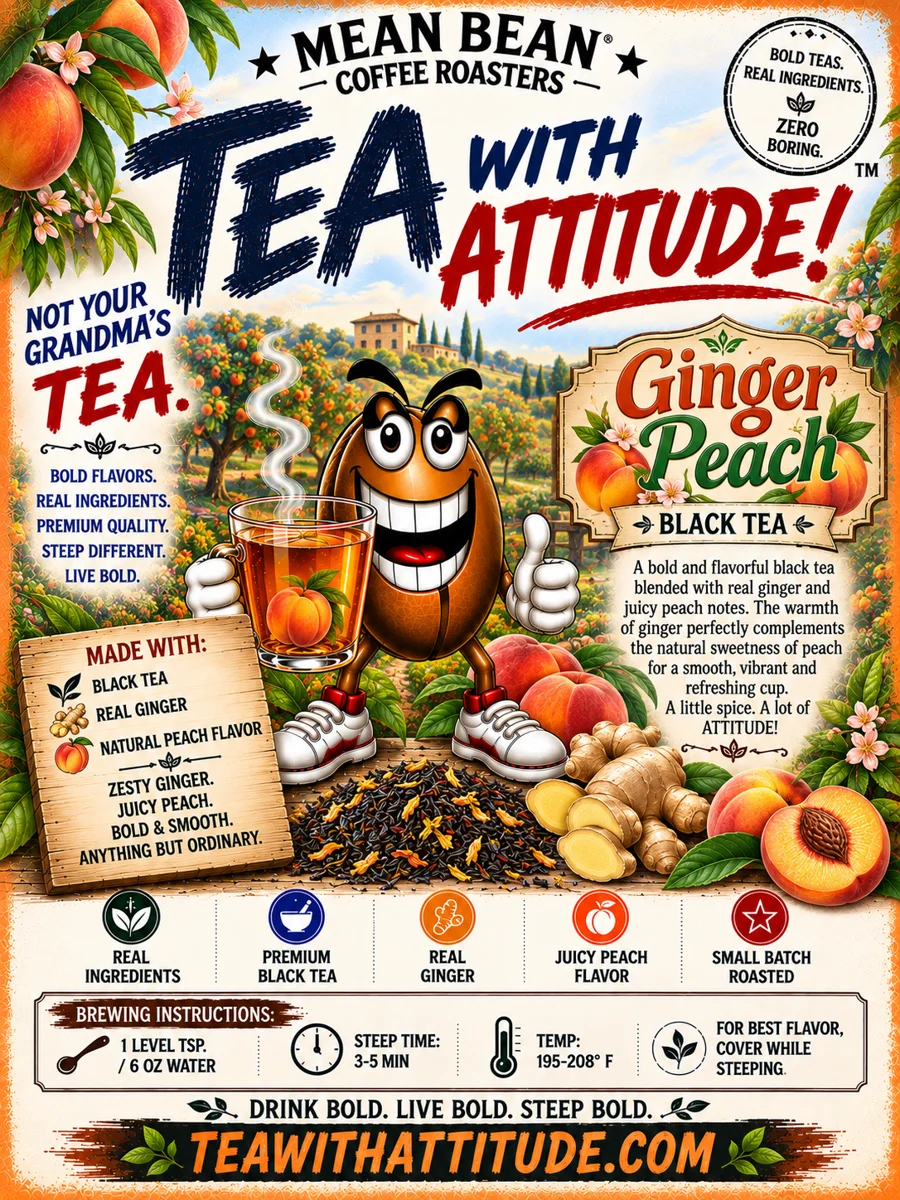 Ginger Peach tea