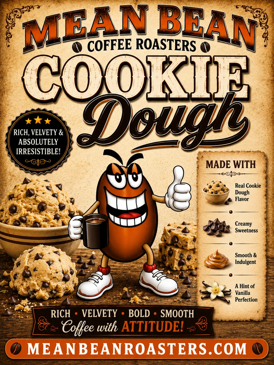 Cookie Dough - Mean Bean Flavored Coffee from Mean Bean Coffee Roasters