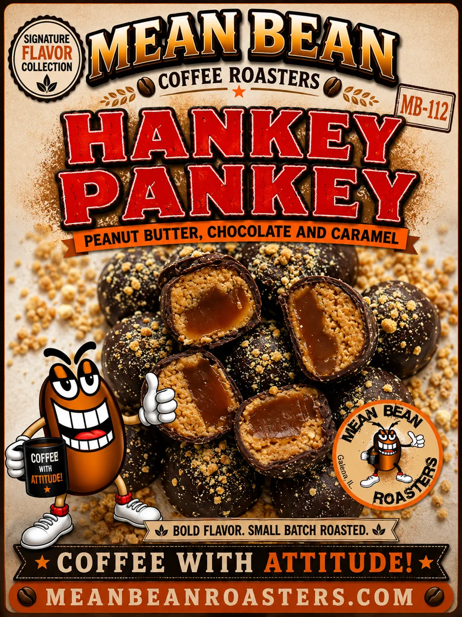 Hankey Pankey - Mean Bean Flavored Coffee from Mean Bean Coffee Roasters