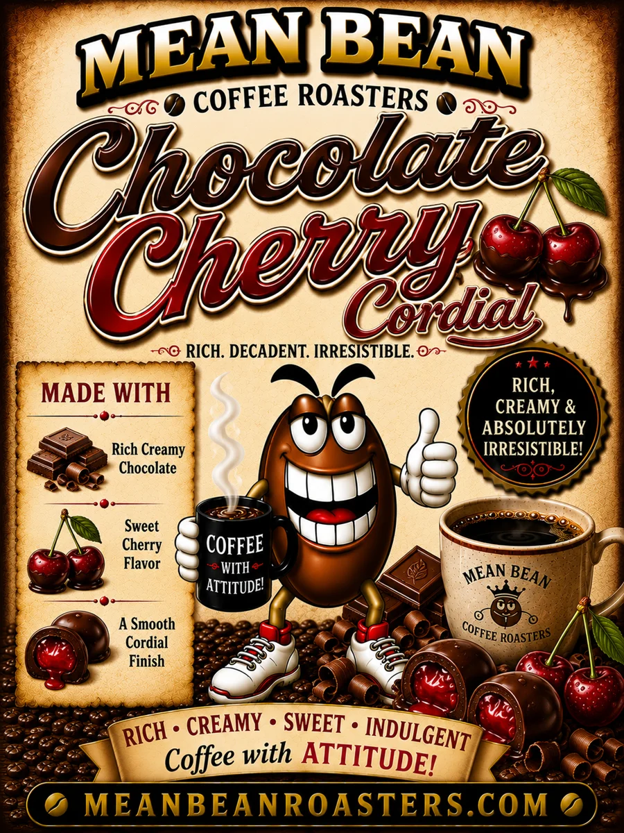 Chocolate Cherry Cordial Flavored Coffee