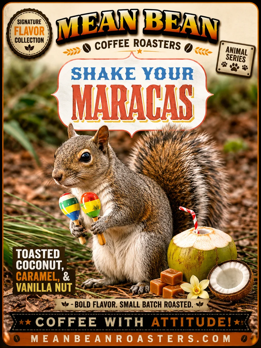 Shake Your Maracas - Mean Bean Flavored Coffee from Mean Bean Coffee Roasters