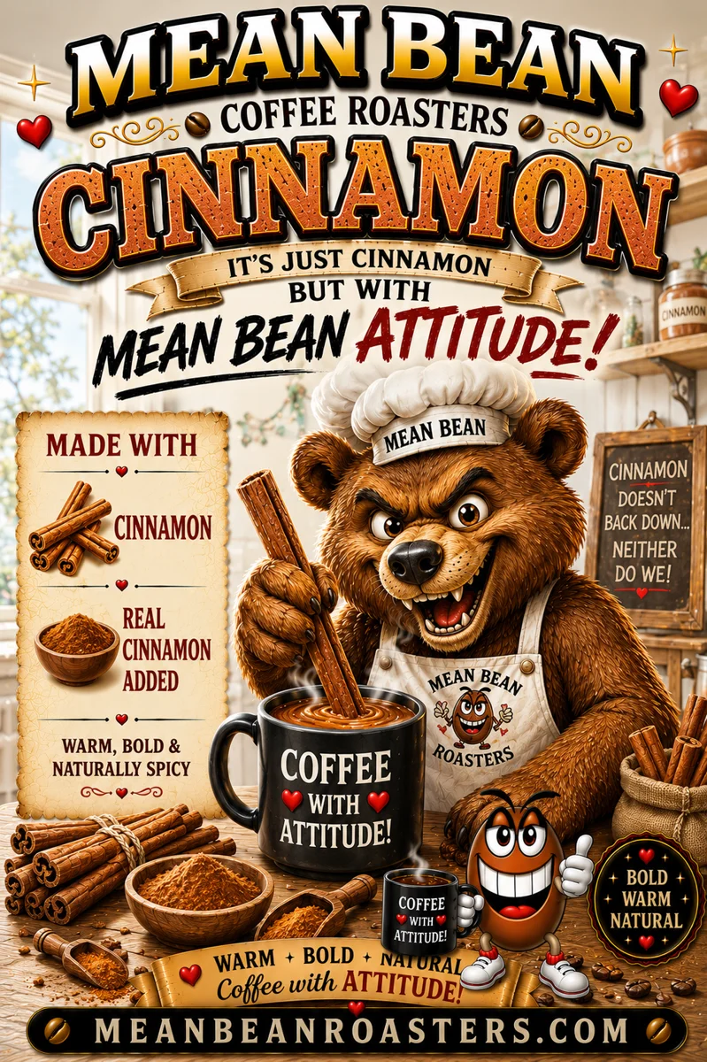 Cinnamon Flavored Coffee - Mean Bean Flavored Coffee from Mean Bean Coffee Roasters