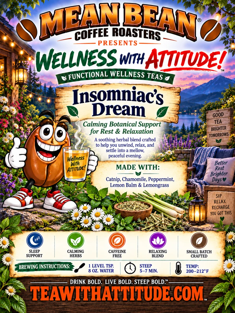 Zen Wellness Teas INSOMNIAC'S DREAM Herbal Decaf