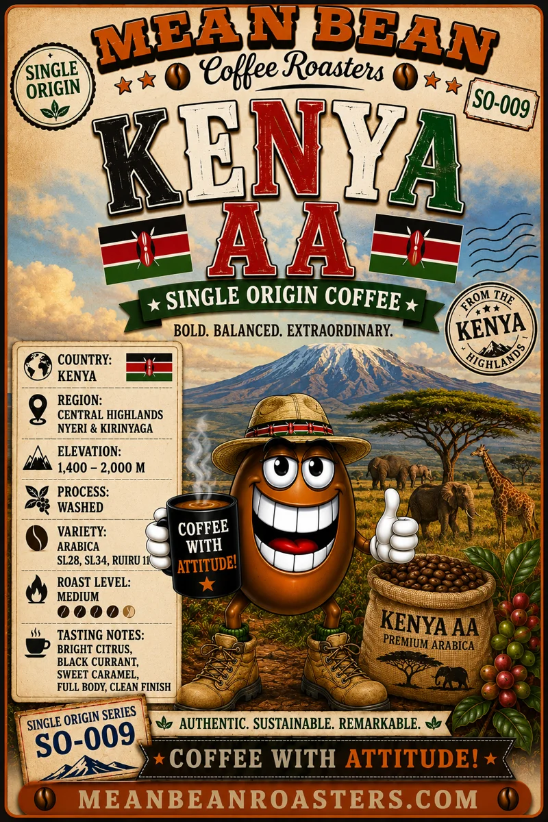 Kenya AA "Kiauiro" Estate Coffee