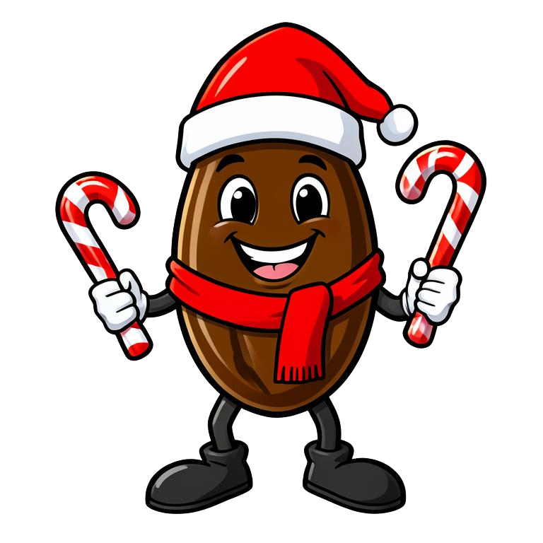 Holiday Bean mascot